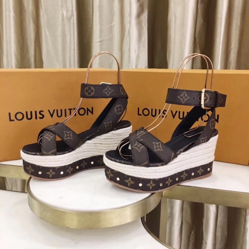 Louis Vuitton Platform Sandals LVPS46545780000880 